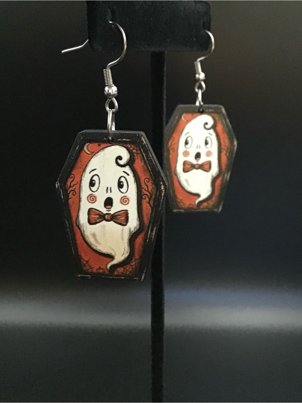 Retro Ghost 2 Earrings
